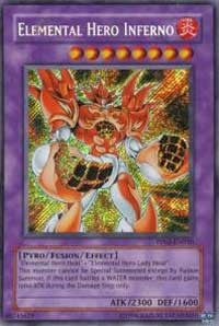 Elemental Hero Inferno [PP02-EN010] Secret Rare