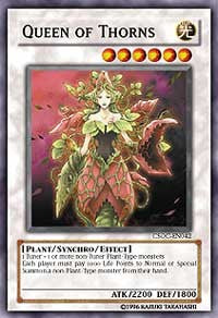 Queen of Thorns [CSOC-EN042] Super Rare