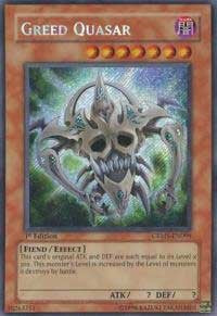 Greed Quasar [CRMS-EN098] Secret Rare