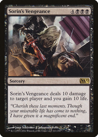 Sorin's Vengeance [Magic 2012]