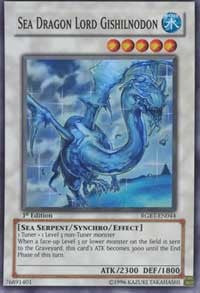 Sea Dragon Lord Gishilnodon [RGBT-EN044] Super Rare