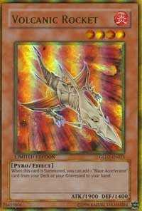 Volcanic Rocket [GLD2-EN023] Ultra Rare