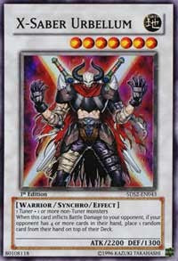 X-Saber Urbellum [5DS2-EN043] Super Rare