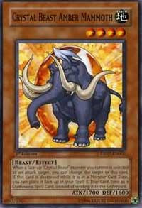 Crystal Beast Amber Mammoth [DP07-EN005] Common