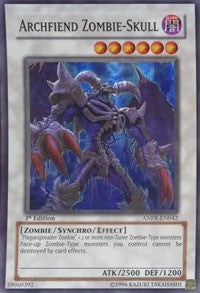 Archfiend Zombie-Skull [ANPR-EN042] Super Rare