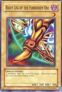 Right Leg of the Forbidden One [DLG1-EN018] Common