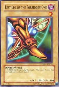 Left Leg of the Forbidden One [DLG1-EN019] Common