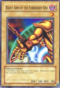 Right Arm of the Forbidden One [DLG1-EN020] Common