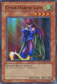 Cyber Harpie Lady [DLG1-EN097] Super Rare