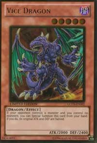 Vice Dragon [GLD3-EN002] Gold Rare