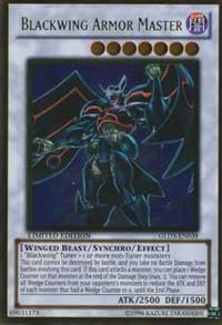 Blackwing Armor Master [GLD3-EN038] Gold Rare