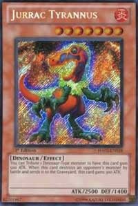 Jurrac Tyrannus [HA02-EN038] Secret Rare