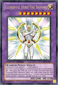 Elemental Hero The Shining [YG06-EN001] Ultra Rare