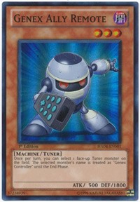 Genex Ally Remote [HA04-EN001] Super Rare