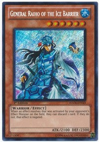 General Raiho of the Ice Barrier [HA04-EN025] Secret Rare