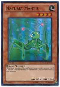 Naturia Mantis [HA04-EN049] Super Rare