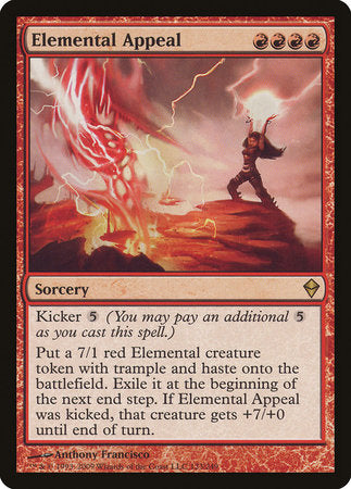 Elemental Appeal [Zendikar]