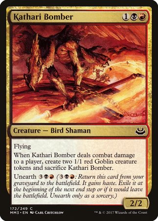 Kathari Bomber [Modern Masters 2017]