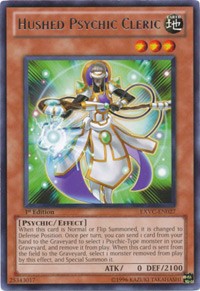 Hushed Psychic Cleric [EXVC-EN027] Rare