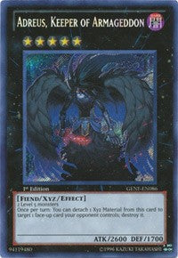 Adreus, Keeper of Armageddon [GENF-EN086] Secret Rare