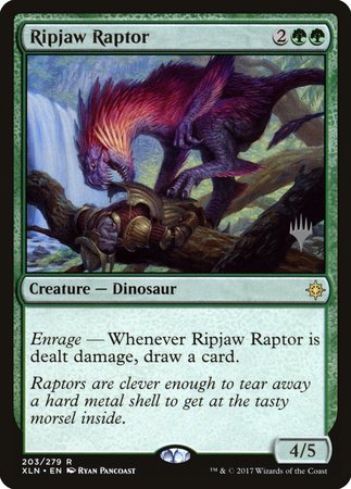 Ripjaw Raptor [Ixalan Promos]