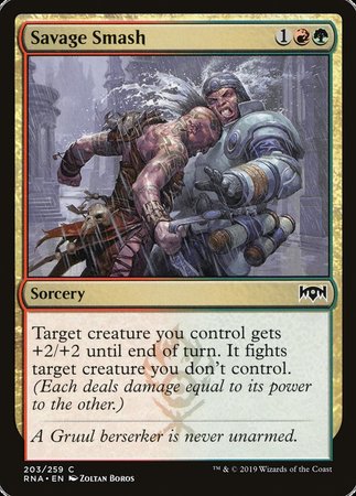 Savage Smash [Ravnica Allegiance]