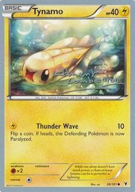 pokemon world championships 2013 cards value Tynamo (38/101) (Anguille Sous Roche