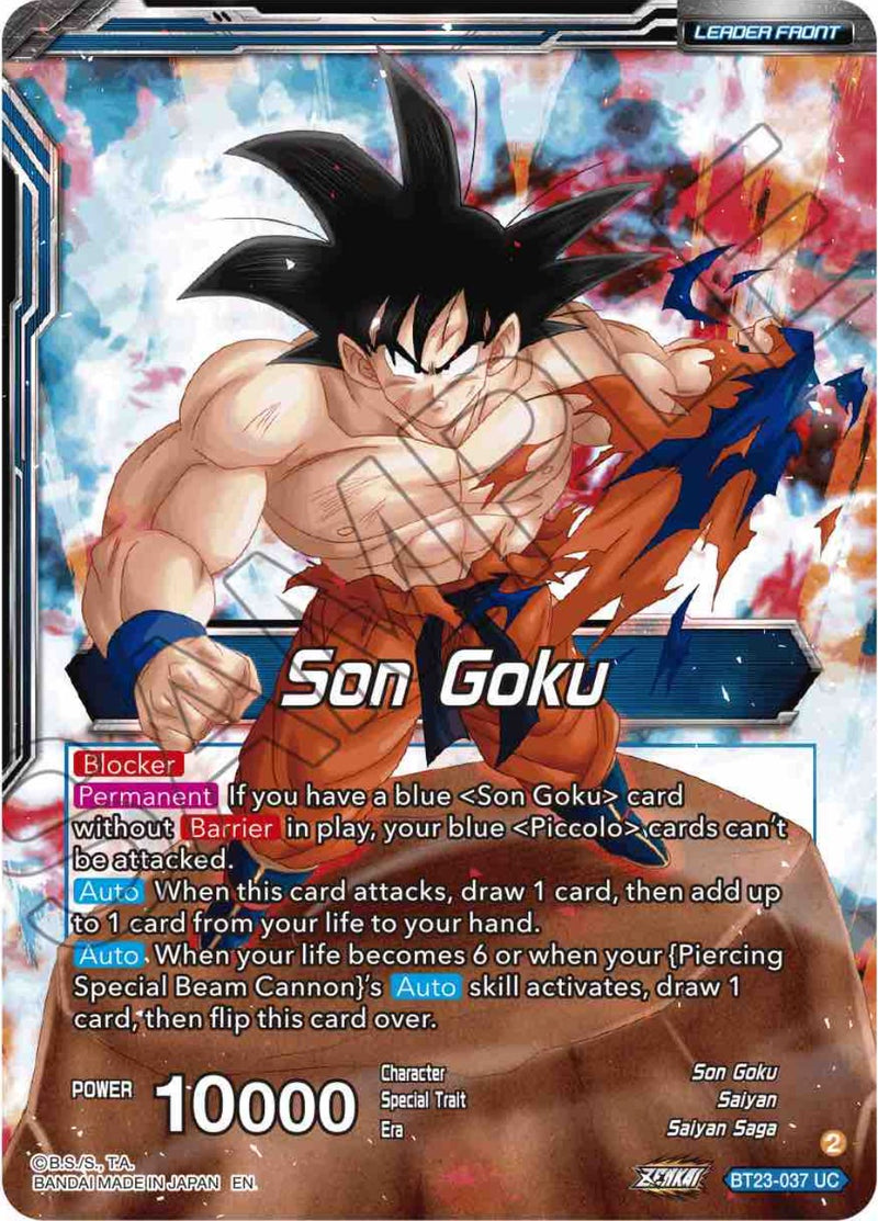 Son Goku // Son Goku & Piccolo, Rag-Tag Alliance (BT23-037) [Perfect Combination]