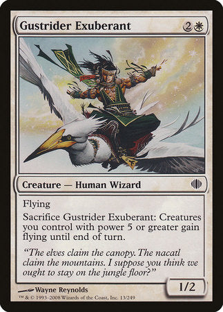 Gustrider Exuberant [Shards of Alara]