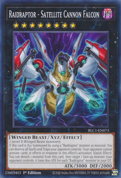 Raidraptor - Satellite Cannon Falcon [BLC1-EN073] Common