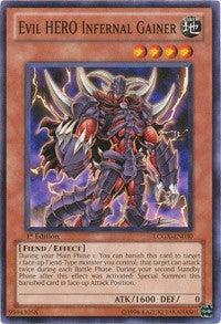 Evil HERO Infernal Gainer [LCGX-EN030] Common