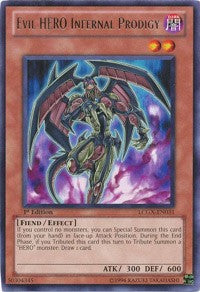 Evil HERO Infernal Prodigy [LCGX-EN031] Rare