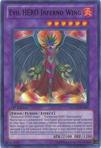 Evil HERO Inferno Wing [LCGX-EN067] Super Rare