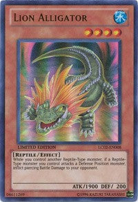 Lion Alligator [LC02-EN008] Ultra Rare