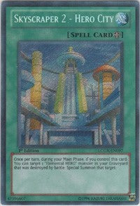 Skyscraper 2 - Hero City [LCGX-EN097] Secret Rare