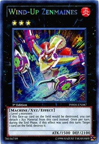 Wind-Up Zenmaines [PHSW-EN087] Secret Rare