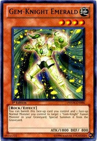 Gem-Knight Emerald [PHSW-EN096] Rare