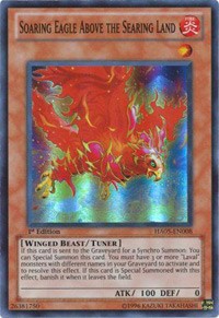 Soaring Eagle Above the Searing Land [HA05-EN008] Super Rare