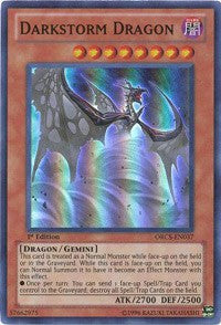 Darkstorm Dragon [ORCS-EN037] Super Rare