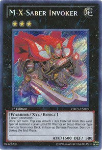 M-X-Saber Invoker [ORCS-EN099] Secret Rare