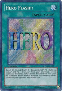 Hero Flash!! [RYMP-EN027] Secret Rare