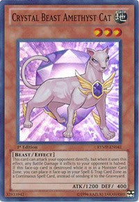 Crystal Beast Amethyst Cat [RYMP-EN041] Super Rare