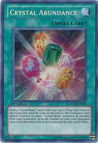 Crystal Abundance [RYMP-EN051] Secret Rare