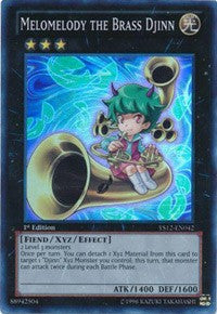 Melomelody the Brass Djinn [YS12-EN042] Super Rare