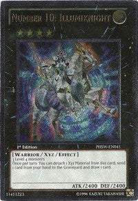 Number 10: Illumiknight (UTR) [PHSW-EN041] Ultimate Rare