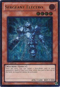 Sergeant Electro (UTR) [PHSW-EN090] Ultimate Rare