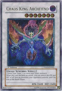 Chaos King Archfiend (UTR) [TSHD-EN041] Ultimate Rare