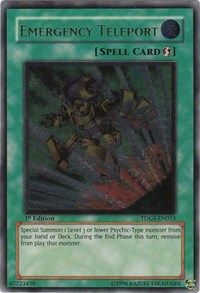 Emergency Teleport (UTR) [TDGS-EN053] Ultimate Rare