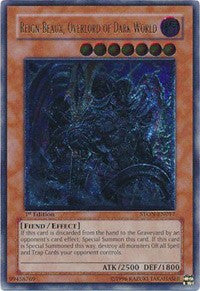 Reign-Beaux, Overlord of Dark World (UTR) [STON-EN017] Ultimate Rare