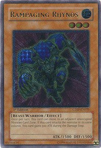 Rampaging Rhynos (UTR) [CDIP-EN031] Ultimate Rare